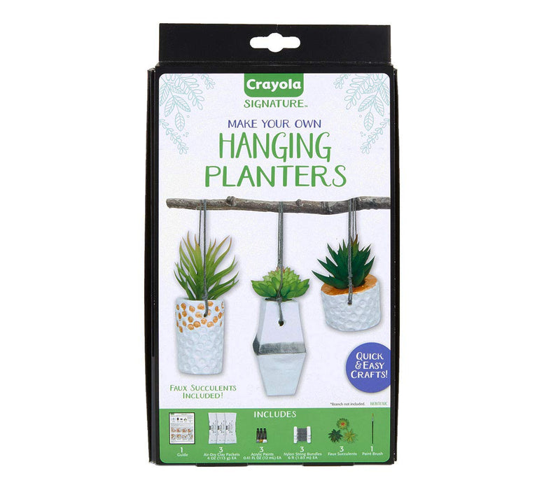 CRAYOLA HANGING PLANTERS