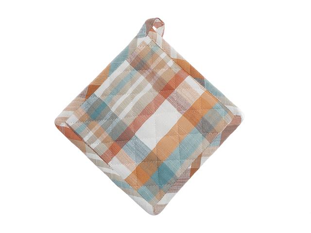 PLAID COTTON POT HOLDER