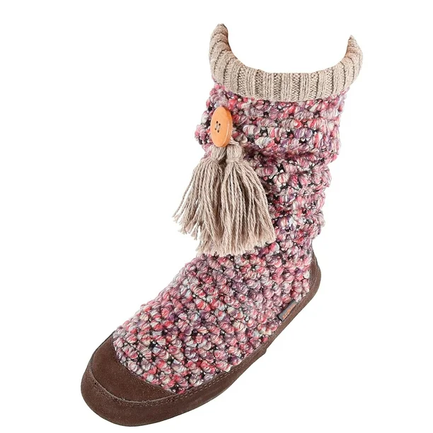 WOMENS ACORN JAM TASSEL BOOTS