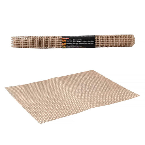 Roll of wire mesh on a white background
