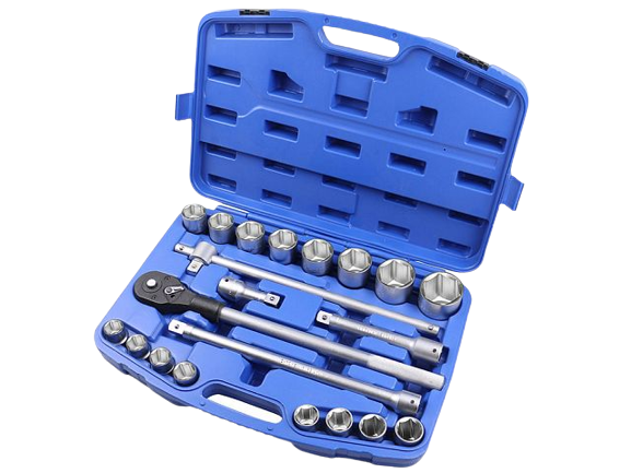 22PC 3/4IN DRIVE SOCKET SET METRIC