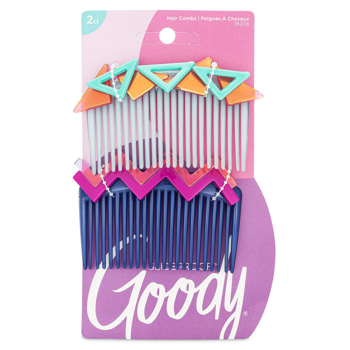 GOODY HAIR COMBS 2PK