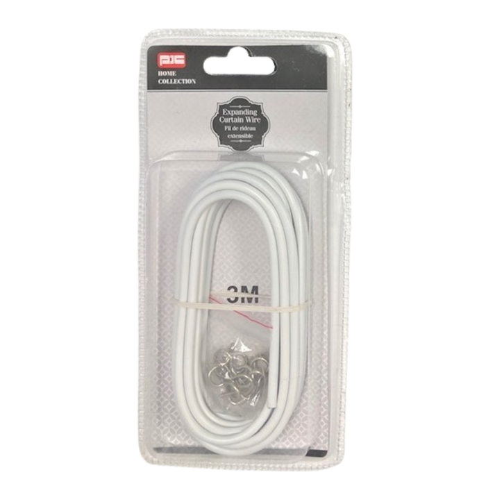 EXPANDING CURTAIN WIRE - 3M