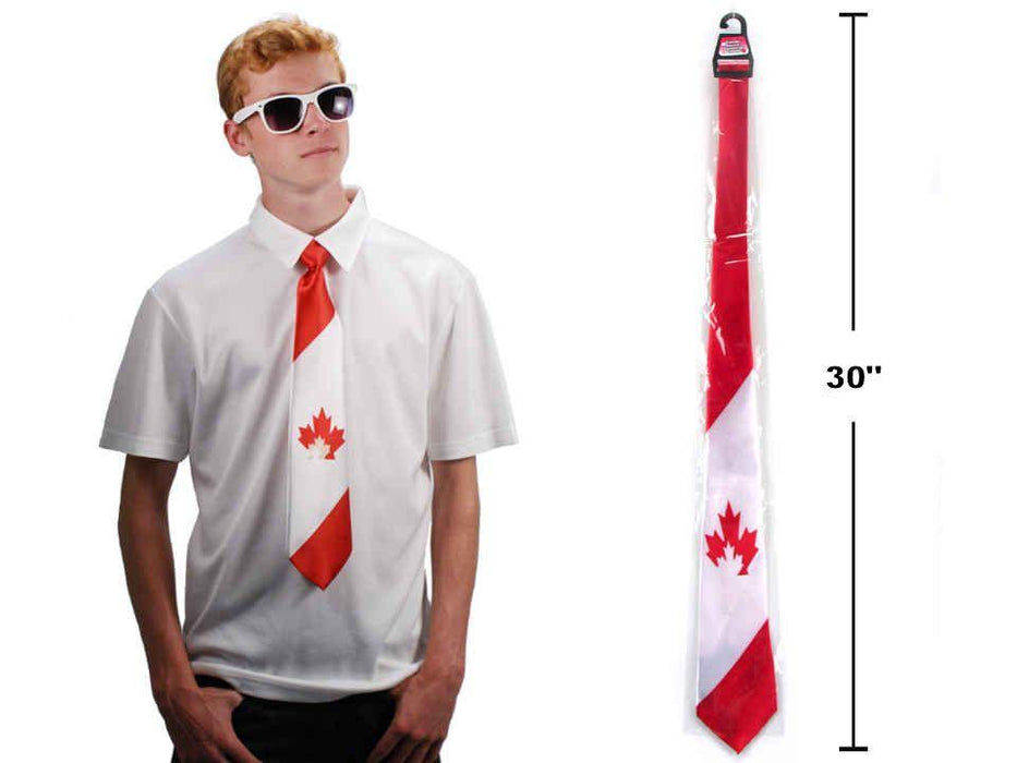 CANADA FLAG NECKTIE