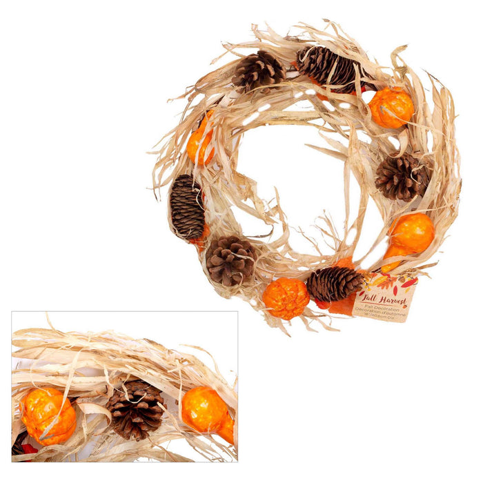 16" AUTUMN WREATH