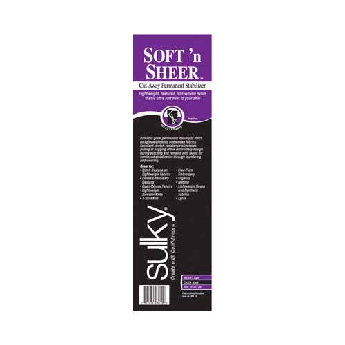 SULKY CUT-AWAY SOFT ’N SHEER