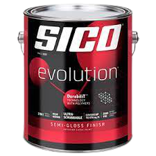 867-550 GALLON PURE WHITE  EVOLUTION SEMI-GLOSS SICO
