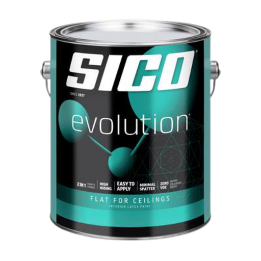 SICO evolution paint can on a white background