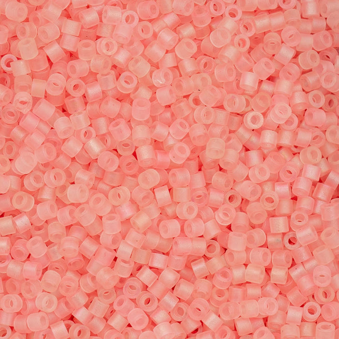 Close-up of pink plastic beads
