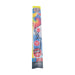 Colorful tie-dye kite with packaging on a white background