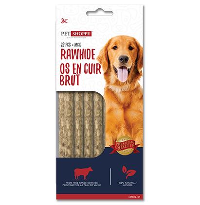 RAWHIDE STICKS - 20 PCS