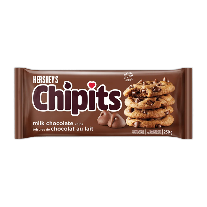 HERSHEYS MILK CHOCOLATE CHIPS 250G