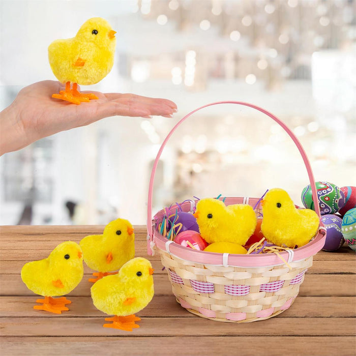 EASTER WIND UP CHICKEN YELLOW