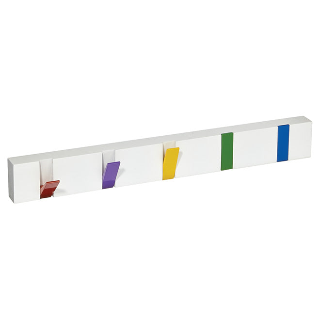 RICHELIEU 20" MULTICOLOR FLIP HOOK RACK