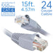 Cat-6 Ethernet cable with specifications on a white background