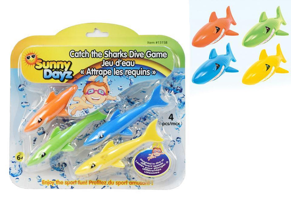 4PK CATCH THE SHARKS DIVE