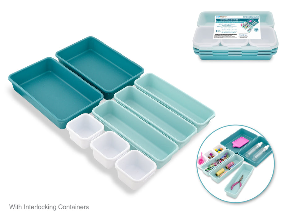 CRAFT ORGANIZER BIN SET