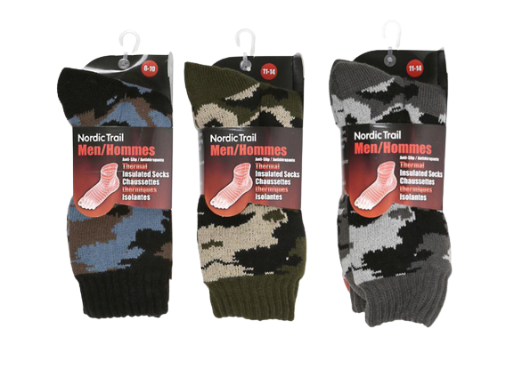 NORDIC THERMAL CAMO SOCKS MEN