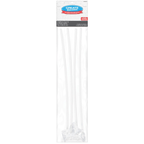BALLOON CUPS AND STICKS