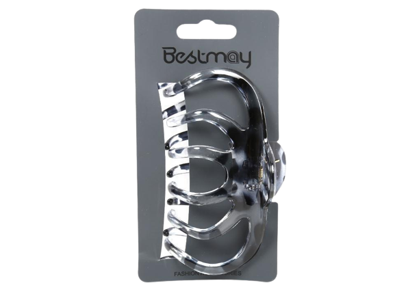 STYLIN BLACK MARBLE CLAW CLIP