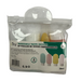 Pack of Tru squeezable travel bottles with clear packaging on a white background