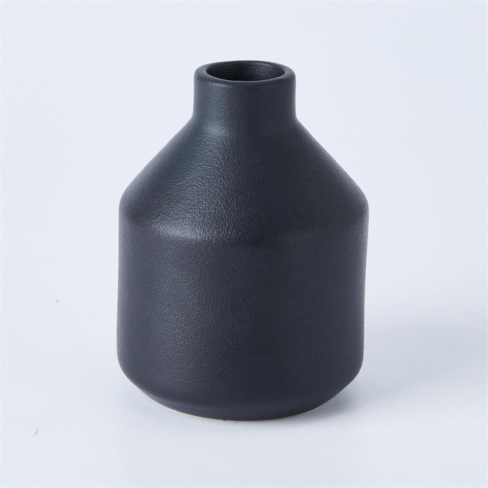 CERAMIC BUD VASE - 3"D X 4"H