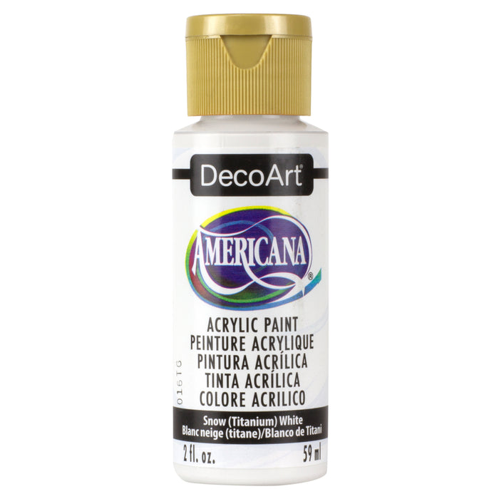 DECO ART AMERICANA ACRYLIC PAINT 2OZ - WHITES