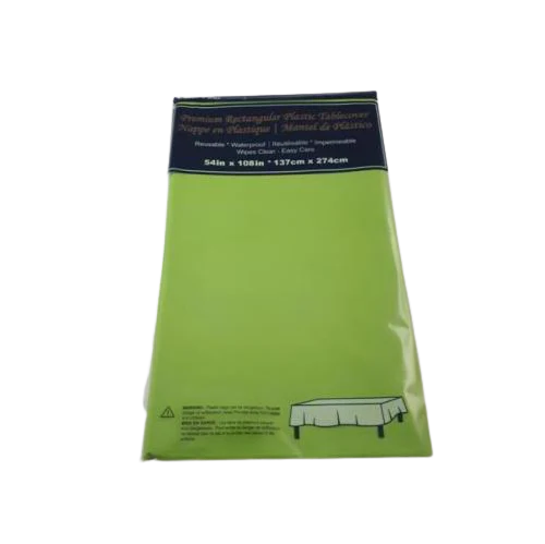 54" X 108" VINYL TABLECLOTH