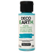 Bottle of Deco Earth acrylic paint in Calm Turquoise on a white background