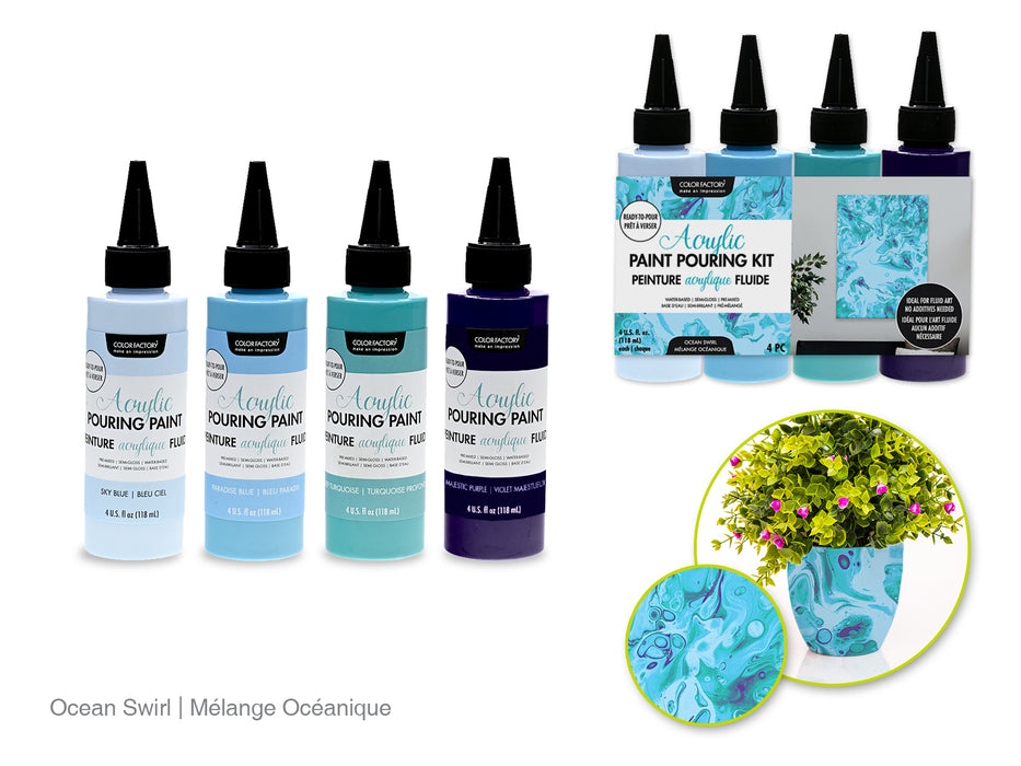 ACRYLIC PAINT POURING KIT