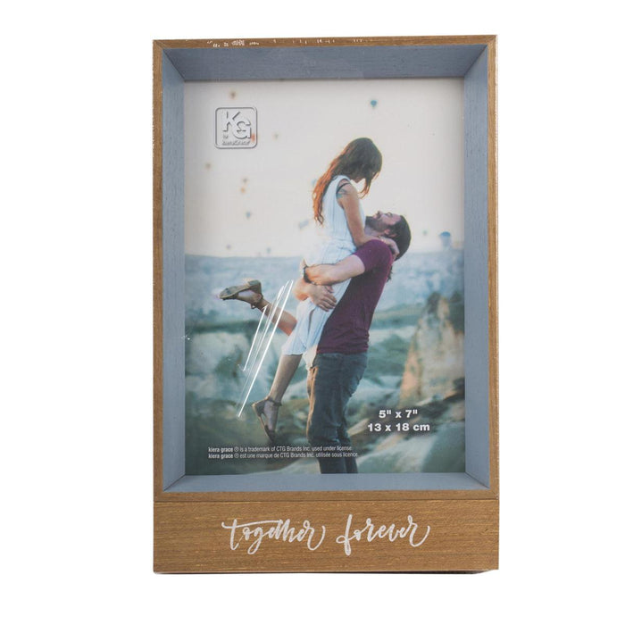 KG CALLIE TOGETHER FOREVER SHADOW BOX 5X7 FRAME