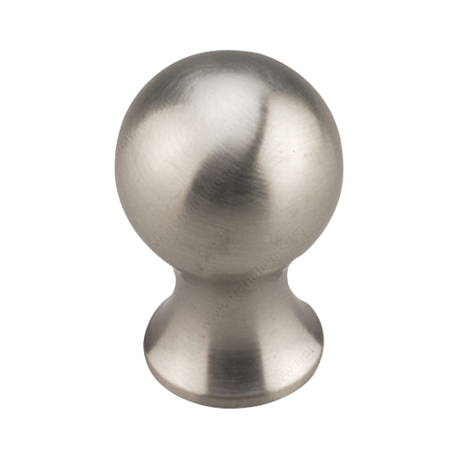 BRUSHED NICKEL ROUND KNOB
