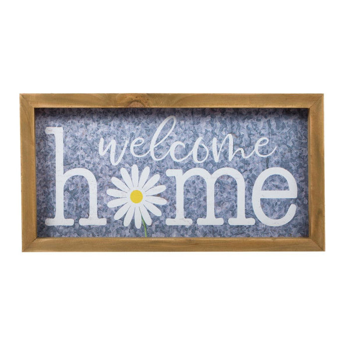 COUNTRY METAL WELCOME HOME SIGN