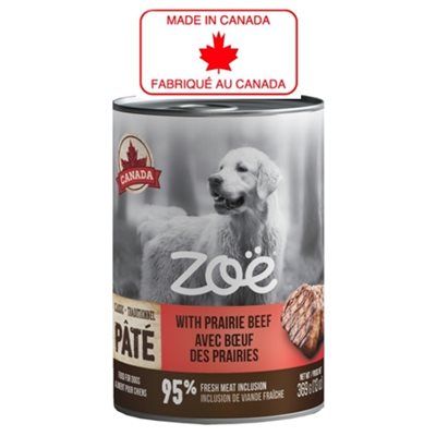 ZOE DOG TREATS WITH PRAIRIE BEEF