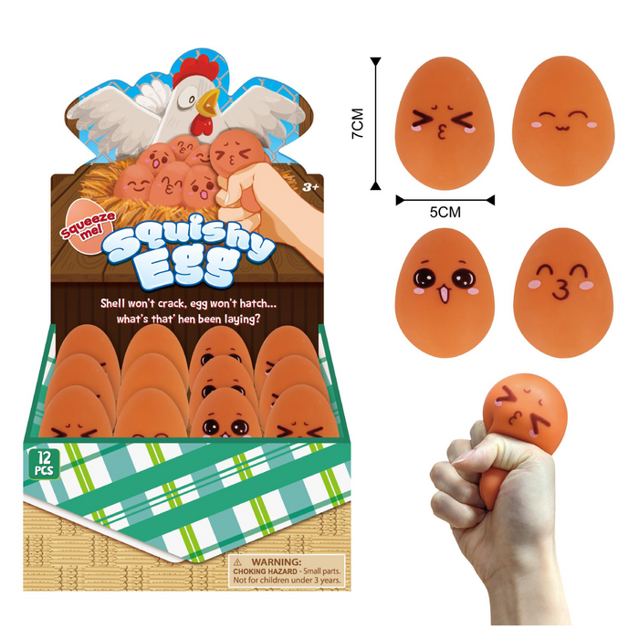 3" SQUISHY EGG