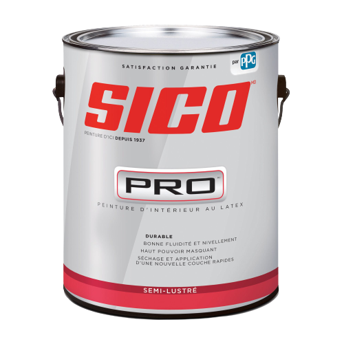 247-421 GALLON WHITE BASE  PRO SEMI-GLOSS SICO.
