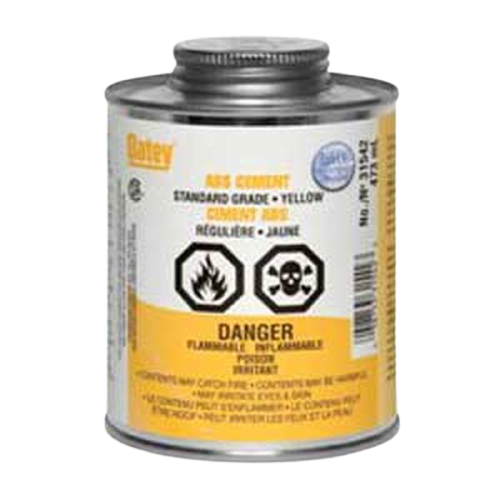ABS CEMENT YELLOW 236ML