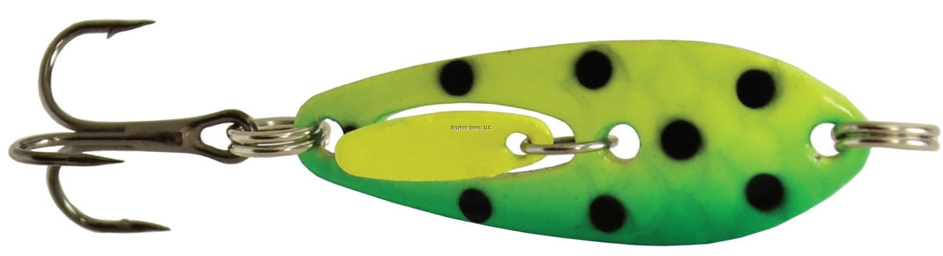 COMPAC CLACKER LURE 1/8 OZ SPOTTED LIME