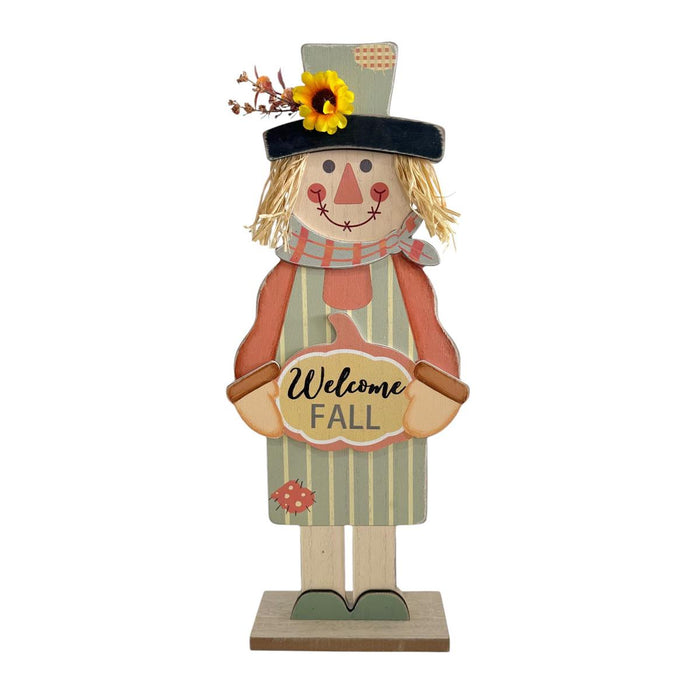 HARVEST WOOD SCARECROW