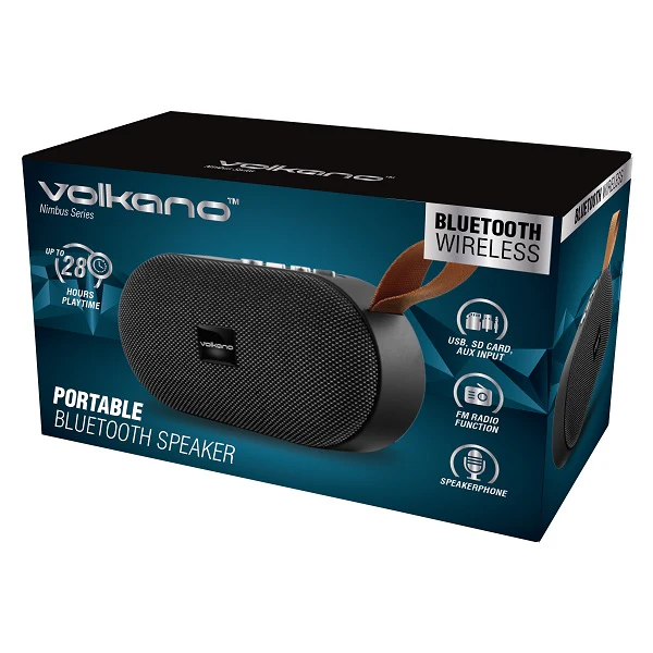 VOLKANO NIMBUS SERIES PORTABLE BLUETOOTH SPEAKER