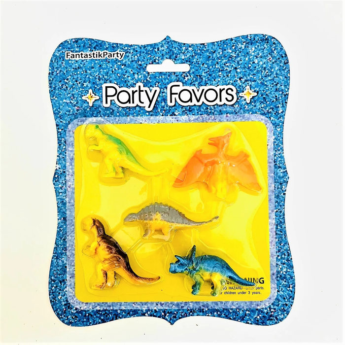 PARTY FAVORS - DINO 5PC