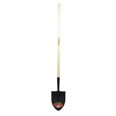 SHOVEL ROUND 46IN HARDWOOD HANDLE