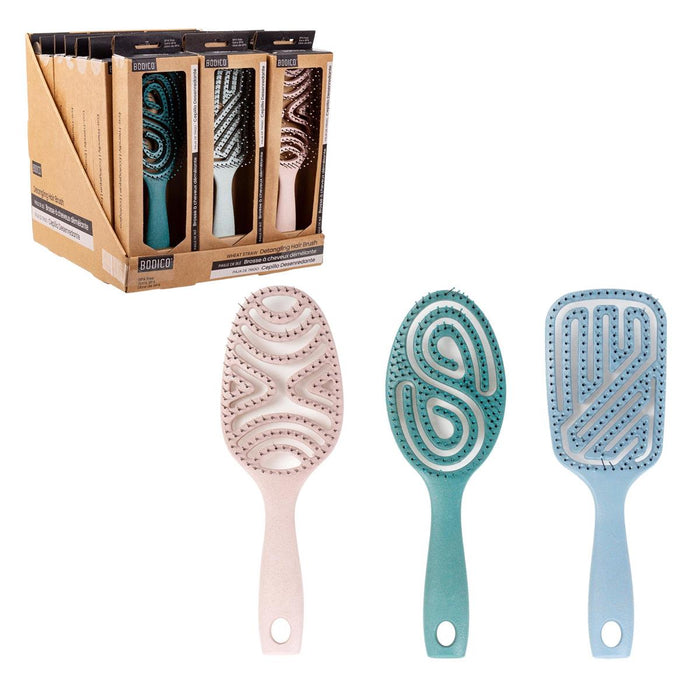 BODICO WHEAT STRAW DETANGLING BRUSH