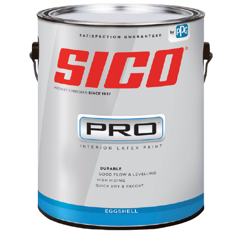 242-421 GALLON WHITE BASE PRO EGGSHELL SICO.