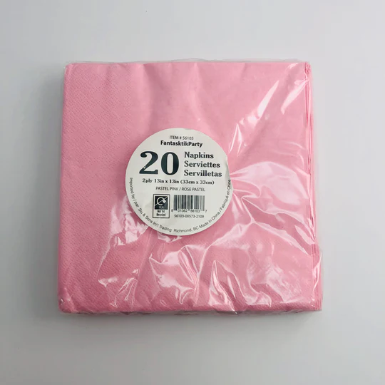 20CT 2PLY LUNCHEON NAPKINS