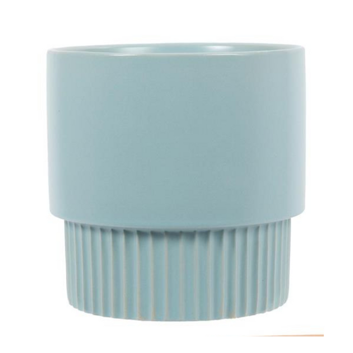 ALENA CERAMIC PLANTER- 6.25"D