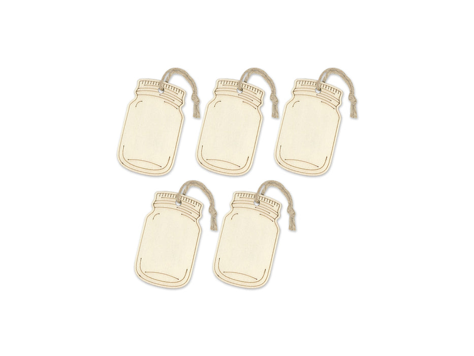 ETCHED MASON JAR TAGS