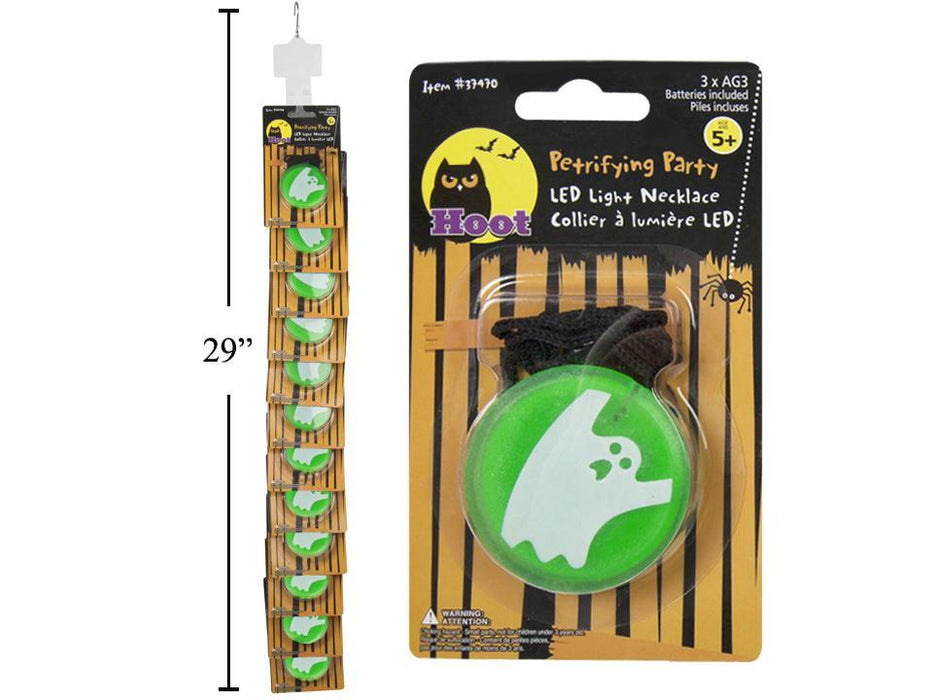 LED SAFETY NECKLACE HALLOWEEN