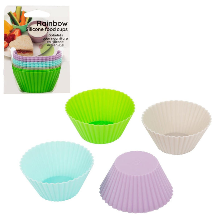 SILICONE BAKING CUPS - 12 PCS