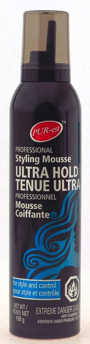 PUREST HAIR STYLING MOUSSE ULTRA HOLD PROF. 198G